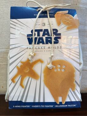 Star Wars Pancake Molds - Shaped as 3 Flyers